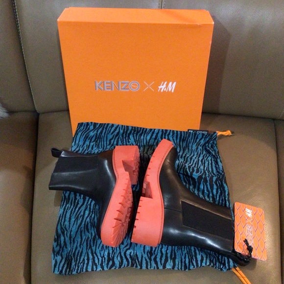 NWT KENZO * H&M Boots - Picture 3 of 14